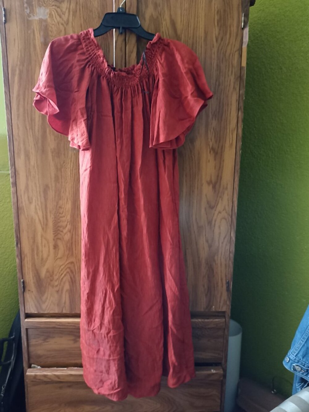 H&M orange dress